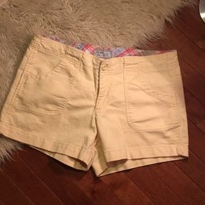 Old Navy darling yellow shorts! :-)